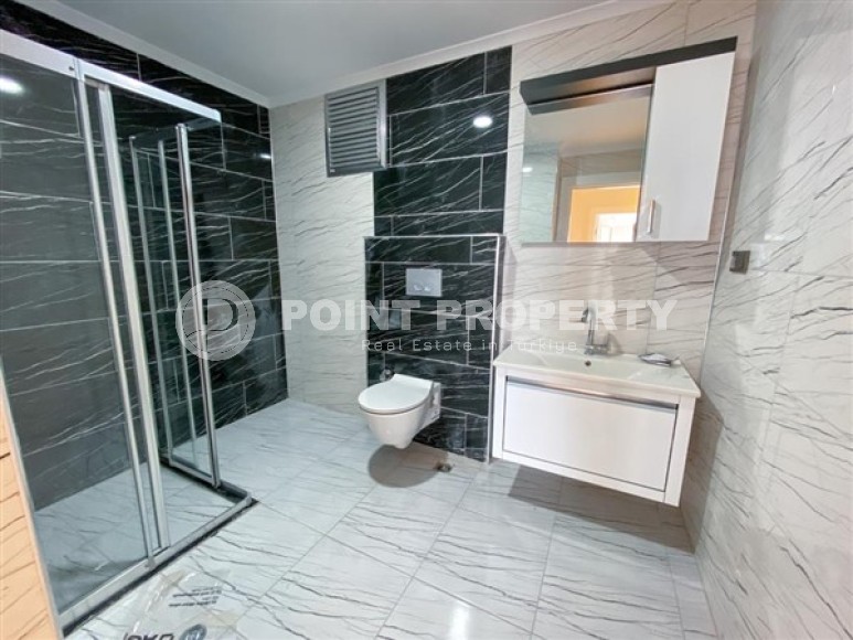 Просторная двухуровневая квартира с чистовой отделкой в 600 метрах от моря, в центре района Махмутлар-id-4993-фото-8