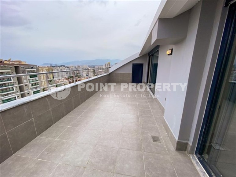 Просторная двухуровневая квартира с чистовой отделкой в 600 метрах от моря, в центре района Махмутлар-id-4993-фото-11