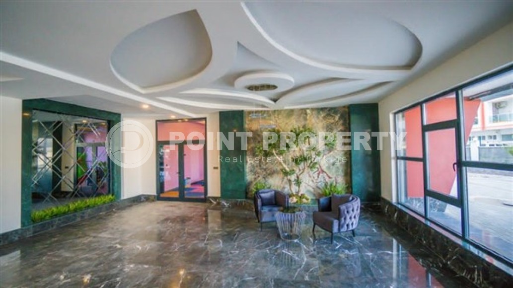 Просторная двухуровневая квартира с чистовой отделкой в 600 метрах от моря, в центре района Махмутлар-id-4993-фото-14