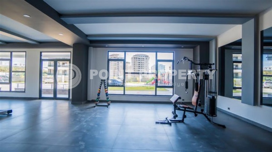 Просторная двухуровневая квартира с чистовой отделкой в 600 метрах от моря, в центре района Махмутлар-id-4993-фото-15