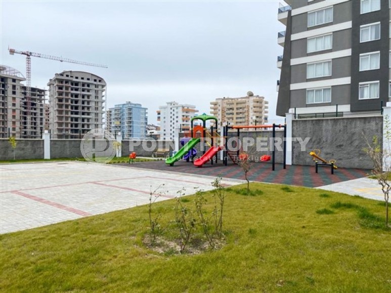 Просторная двухуровневая квартира с чистовой отделкой в 600 метрах от моря, в центре района Махмутлар-id-4993-фото-19