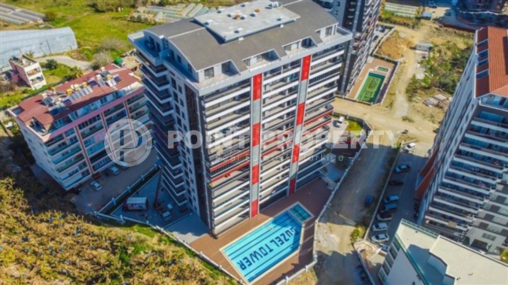 Просторная двухуровневая квартира с чистовой отделкой в 600 метрах от моря, в центре района Махмутлар-id-4993-фото-20