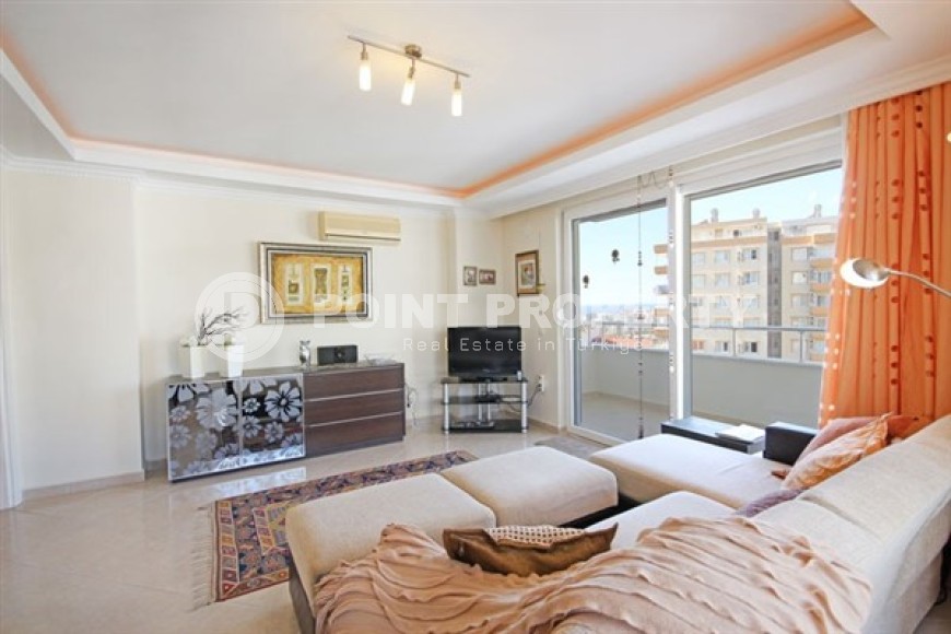 Spacious panoramic apartment 2+1, with a total area of 120 m2, on the 8th floor one and a half kilometers from the sea-id-4996-photo-1