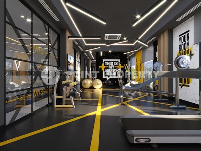 Апартаменты в роскошной резиденции на этапе строительства в популярном районе Аланьи - Махмутлар-id-4998-фото-2