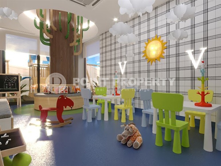 Апартаменты в роскошной резиденции на этапе строительства в популярном районе Аланьи - Махмутлар-id-4998-фото-5