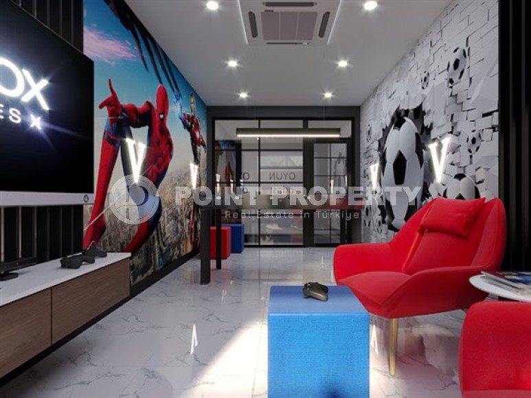 Апартаменты в роскошной резиденции на этапе строительства в популярном районе Аланьи - Махмутлар-id-4998-фото-6