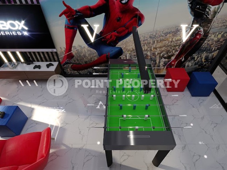 Апартаменты в роскошной резиденции на этапе строительства в популярном районе Аланьи - Махмутлар-id-4998-фото-7