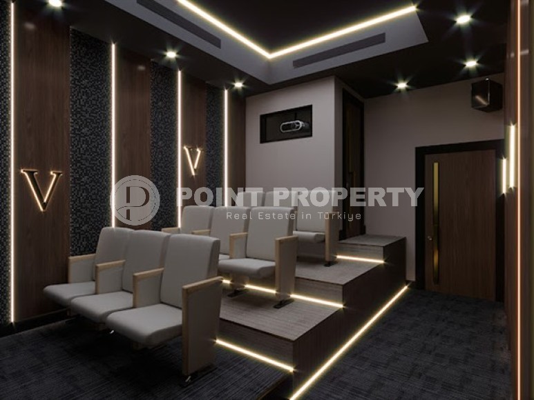 Апартаменты в роскошной резиденции на этапе строительства в популярном районе Аланьи - Махмутлар-id-4998-фото-8