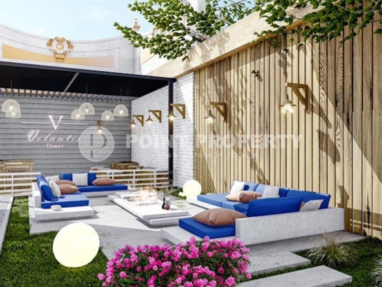 Апартаменты в роскошной резиденции на этапе строительства в популярном районе Аланьи - Махмутлар-id-4998-фото-14