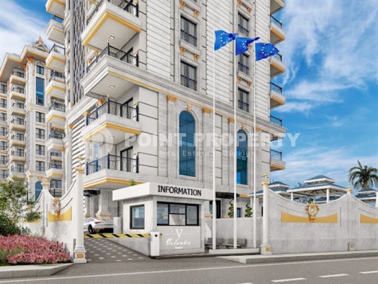 Апартаменты в роскошной резиденции на этапе строительства в популярном районе Аланьи - Махмутлар-id-4998-фото-16