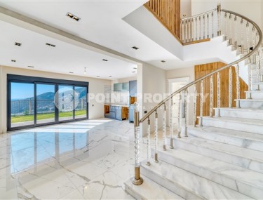 Вилла с панорамным видом на город, в экологически чистом районе Аланьи- Бекташ-id-5001-фото-4