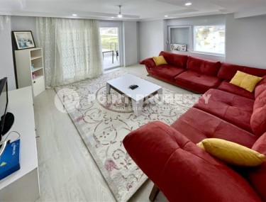 Двухуровневые, меблированные апартаменты, с видовой террасой в городе Газипаша-id-5005-фото-1