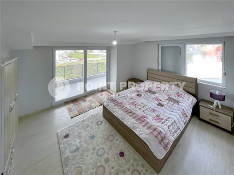 Двухуровневые, меблированные апартаменты, с видовой террасой в городе Газипаша-id-5005-фото-4