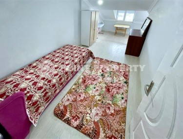 Двухуровневые, меблированные апартаменты, с видовой террасой в городе Газипаша-id-5005-фото-5