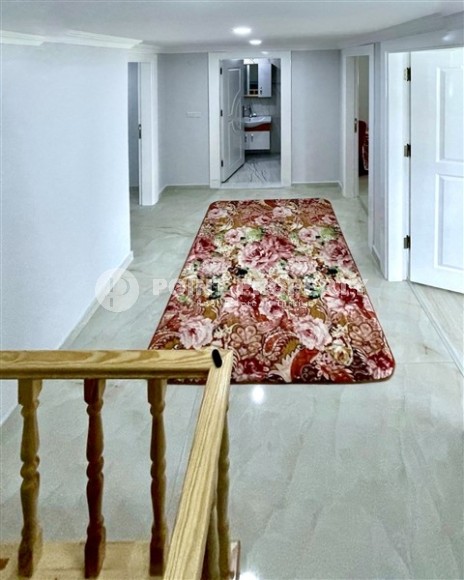 Двухуровневые, меблированные апартаменты, с видовой террасой в городе Газипаша-id-5005-фото-9