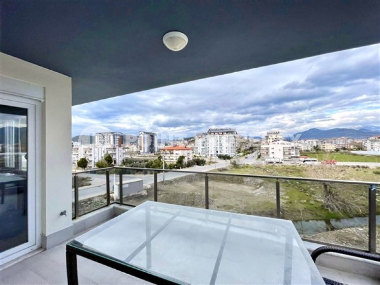 Двухуровневые, меблированные апартаменты, с видовой террасой в городе Газипаша-id-5005-фото-12