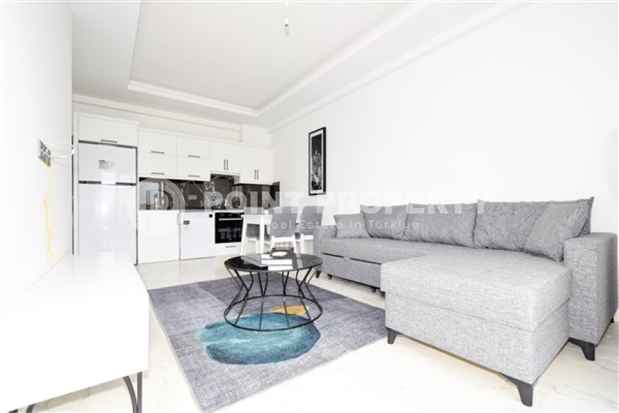 Небольшие апартаменты с современным ремонтом в новом жилом комплексе, в районе верхняя Оба-id-5008-фото-2