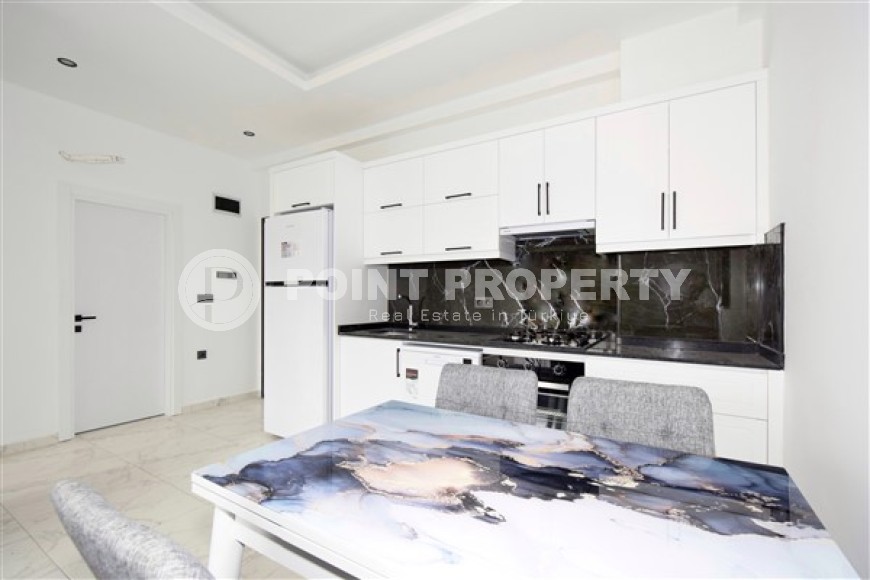 Небольшие апартаменты с современным ремонтом в новом жилом комплексе, в районе верхняя Оба-id-5008-фото-4