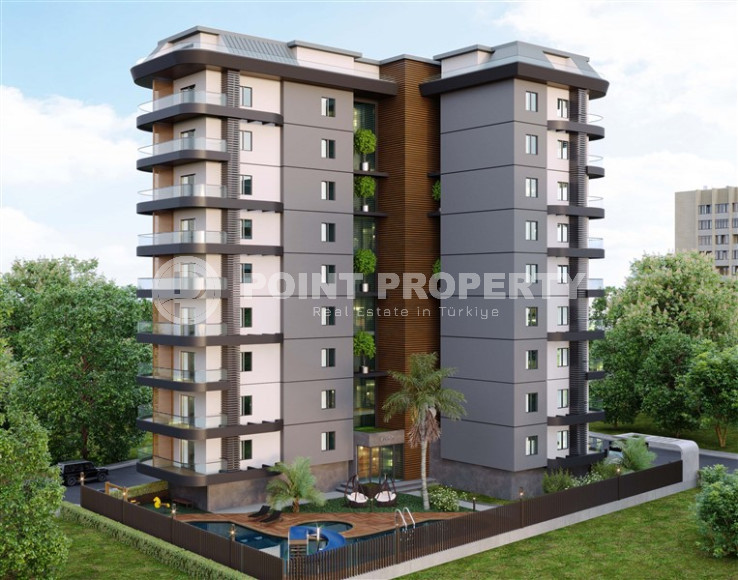 Новый проект резиденции премиум класса, в 650 метрах от моря в Махмутларе для ваших инвестиций-id-1405-фото-6