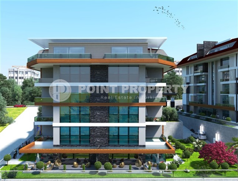 Апартаменты и дуплексы в жилом комплексе на начальном этапе строительства в 400 метрах от моря-id-5009-фото-2