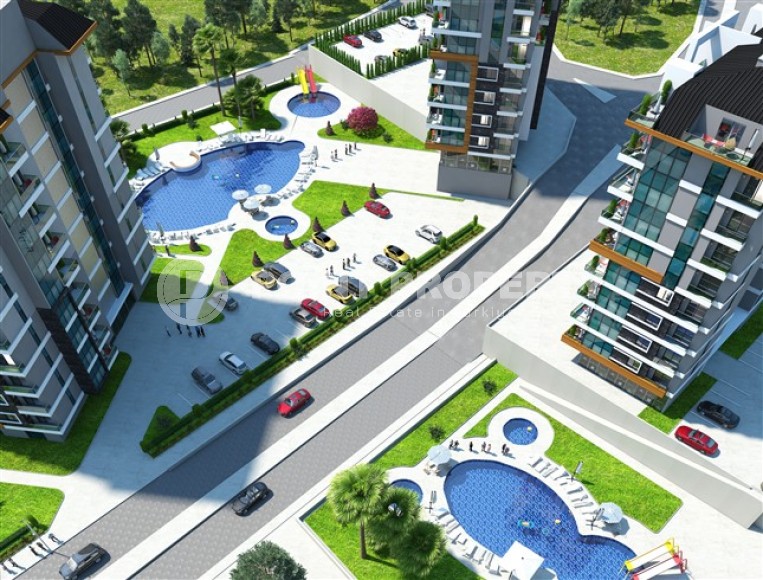 Квартиры и дуплексы в новом жилом комплексе в инвестиционно привлекательном районе Аланьи - Кестель-id-5011-фото-7