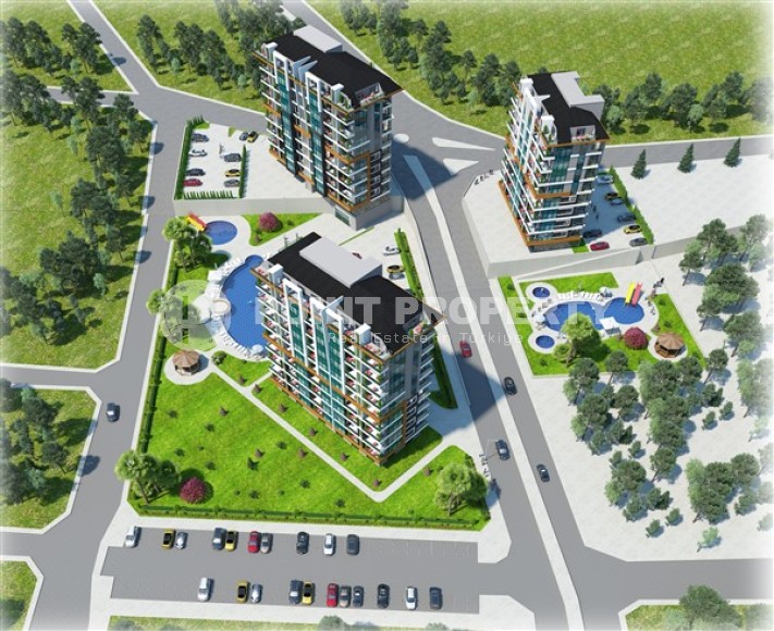 Квартиры и дуплексы в новом жилом комплексе в инвестиционно привлекательном районе Аланьи - Кестель-id-5011-фото-9