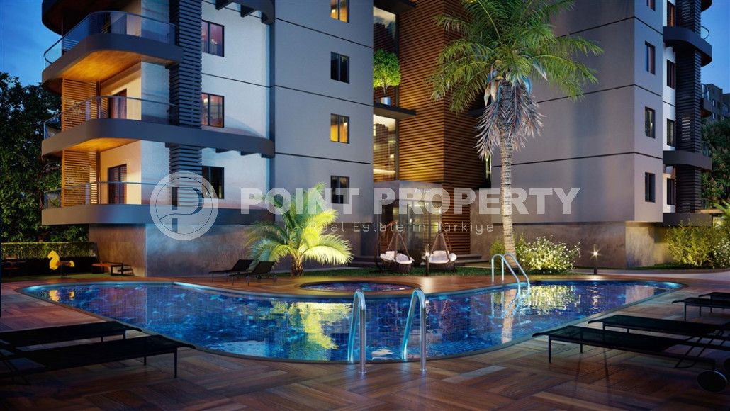 Новый проект резиденции премиум класса, в 650 метрах от моря в Махмутларе для ваших инвестиций-id-1405-фото-15