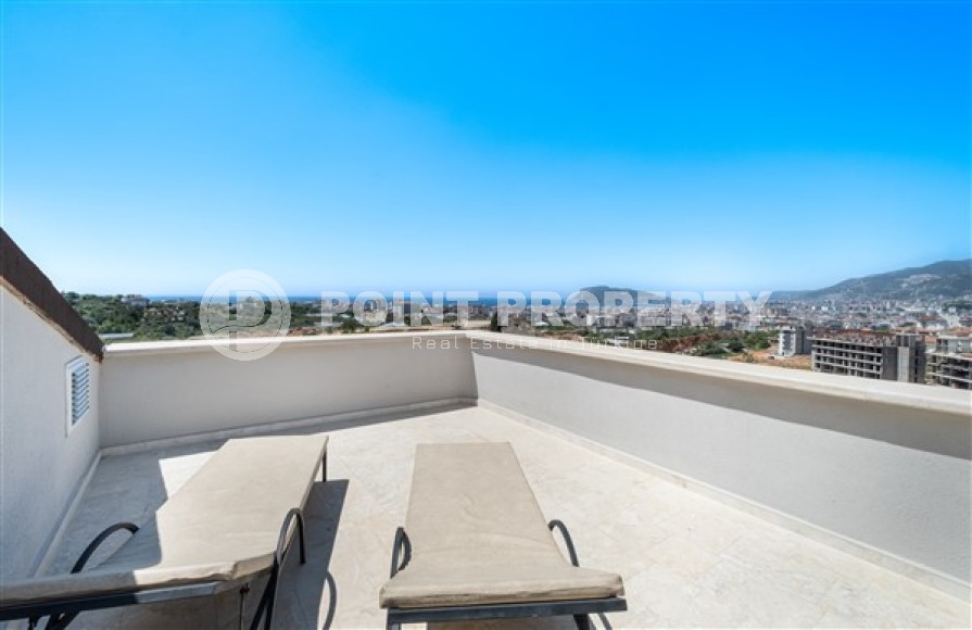 Duplex with three bedrooms and a view terrace in the upper Oba area-id-5017-photo-14