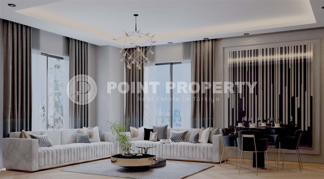 Новый проект резиденции премиум класса, в 650 метрах от моря в Махмутларе для ваших инвестиций-id-1405-фото-19