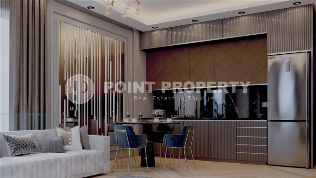 Новый проект резиденции премиум класса, в 650 метрах от моря в Махмутларе для ваших инвестиций-id-1405-фото-21