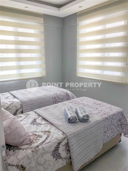 Меблированные апартаменты с тремя спальными комнатами в центре города Аланья-id-5019-фото-12