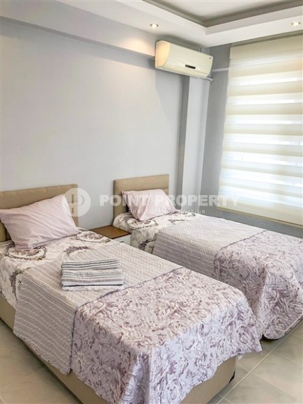 Меблированные апартаменты с тремя спальными комнатами в центре города Аланья-id-5019-фото-13