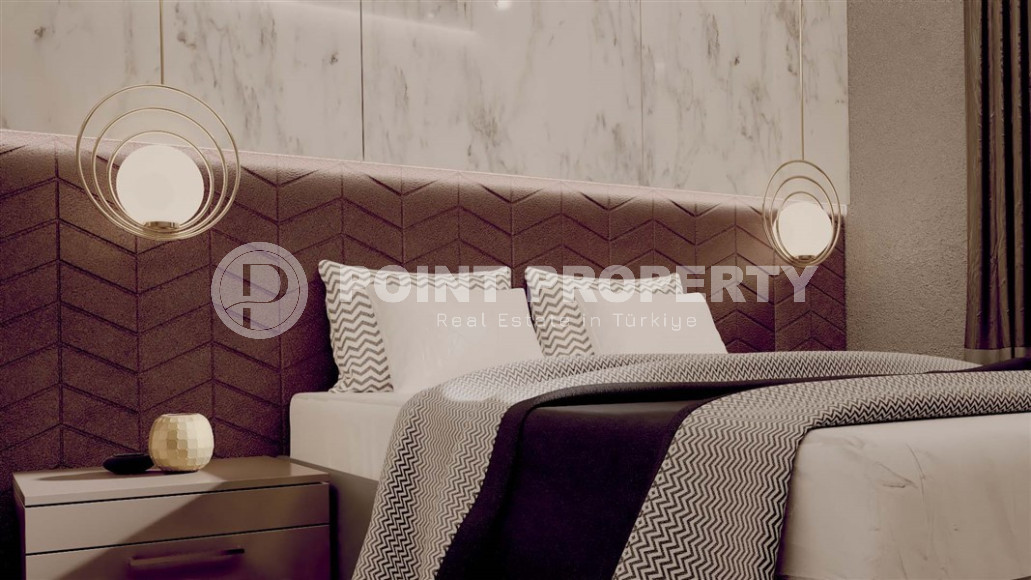 Новый проект резиденции премиум класса, в 650 метрах от моря в Махмутларе для ваших инвестиций-id-1405-фото-23