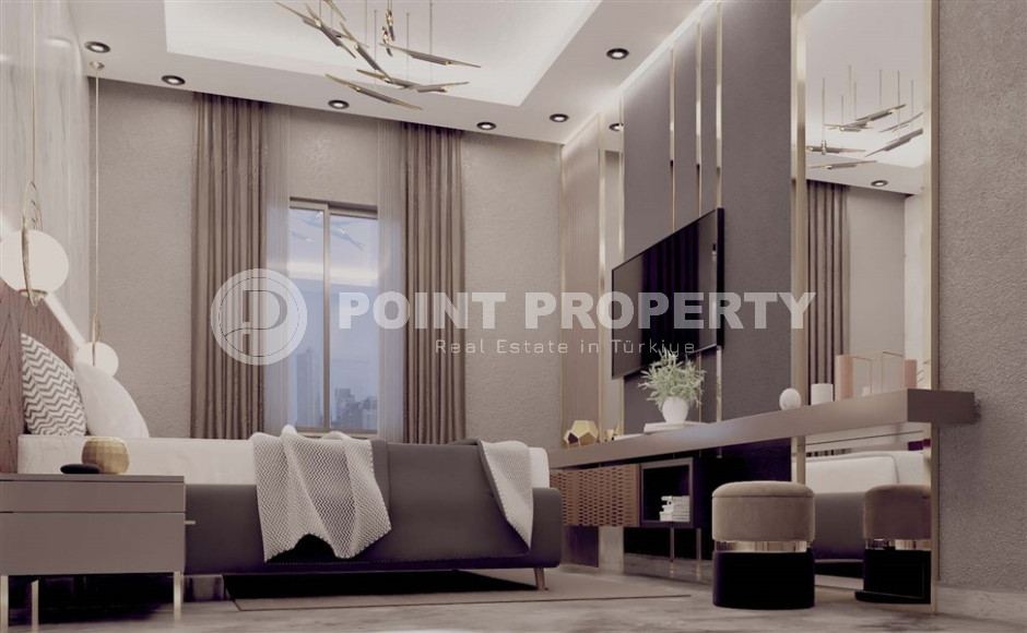 Новый проект резиденции премиум класса, в 650 метрах от моря в Махмутларе для ваших инвестиций-id-1405-фото-24