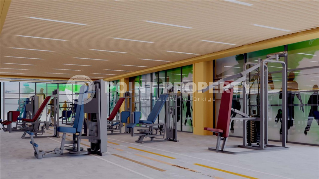 Новый проект резиденции премиум класса, в 650 метрах от моря в Махмутларе для ваших инвестиций-id-1405-фото-31