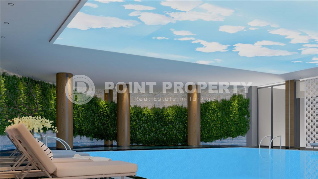 Новый проект резиденции премиум класса, в 650 метрах от моря в Махмутларе для ваших инвестиций-id-1405-фото-33