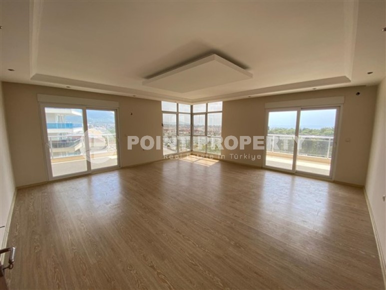 Светлые, большие апартаменты с тремя спальными комнатами, в спальном районе города Аланья- Джикджилли-id-5027-фото-2