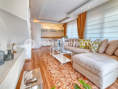 Three-room stylish apartment with terrace, duplex, furniture, 400 m from the sea-id-5028-photo-2