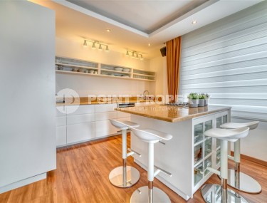 Three-room stylish apartment with terrace, duplex, furniture, 400 m from the sea-id-5028-photo-3