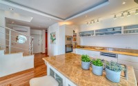 Трёхкомнатные стильные апартаменты с терассой, дуплекс, мебель, 400 м до моря-id-5028-фото-4