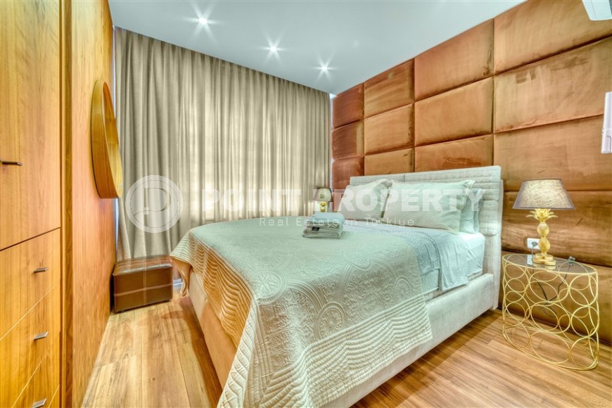 Three-room stylish apartment with terrace, duplex, furniture, 400 m from the sea-id-5028-photo-11