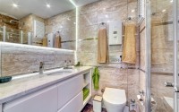 Трёхкомнатные стильные апартаменты с терассой, дуплекс, мебель, 400 м до моря-id-5028-фото-18