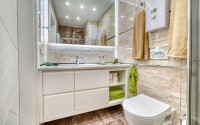 Трёхкомнатные стильные апартаменты с терассой, дуплекс, мебель, 400 м до моря-id-5028-фото-20