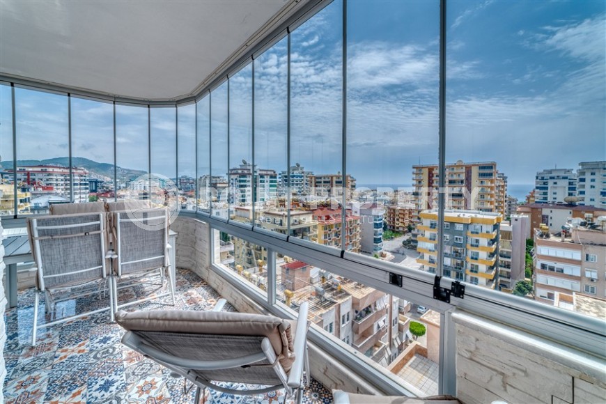 Three-room stylish apartment with terrace, duplex, furniture, 400 m from the sea-id-5028-photo-22