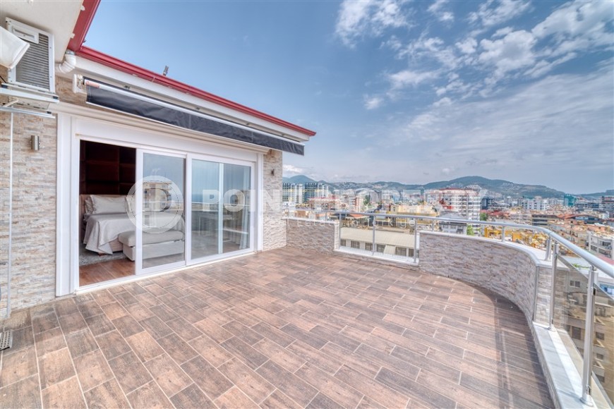 Three-room stylish apartment with terrace, duplex, furniture, 400 m from the sea-id-5028-photo-27