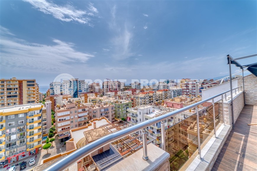Three-room stylish apartment with terrace, duplex, furniture, 400 m from the sea-id-5028-photo-29