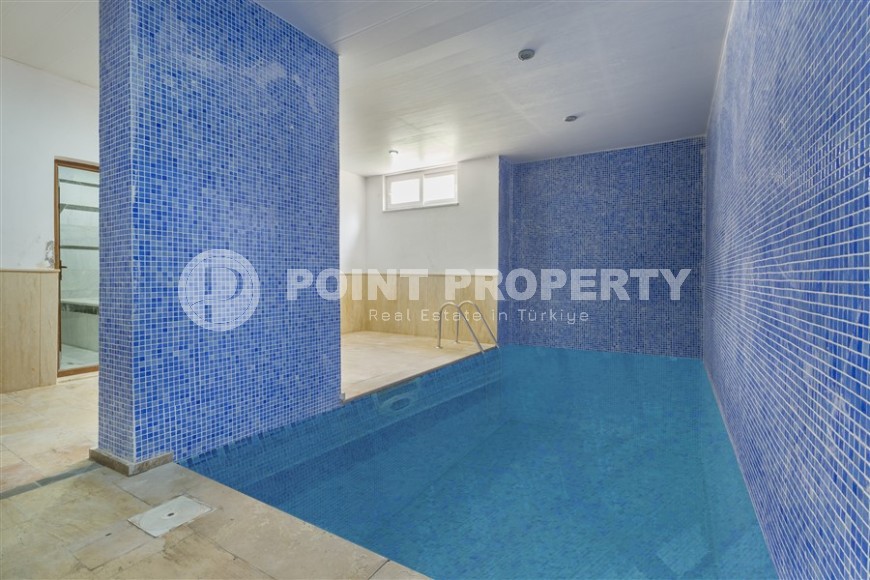 Three-room stylish apartment with terrace, duplex, furniture, 400 m from the sea-id-5028-photo-31