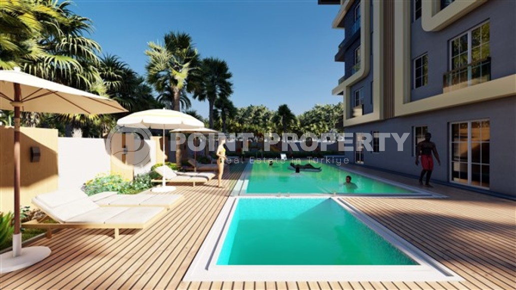 Бюджетные апартаменты в жилом комплексе на этапе строительства в перспективном районе Аланьи - Паяллар-id-5030-фото-7