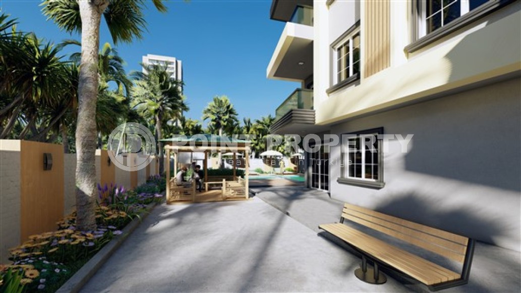 Бюджетные апартаменты в жилом комплексе на этапе строительства в перспективном районе Аланьи - Паяллар-id-5030-фото-9