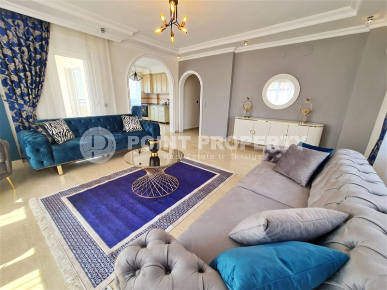Apartment 2+1, 120m², with interior from a designer in the Alanya area - Mahmutlar, 350m from the sea-id-1407-photo-5